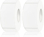 Removable Freezer Labels, Date Label 1x2 Inch Food Storage Stickers, Waterproof Oil Resistant Easy Clean Leaves no Residue 300 Total Per Roll,2 Rolls
