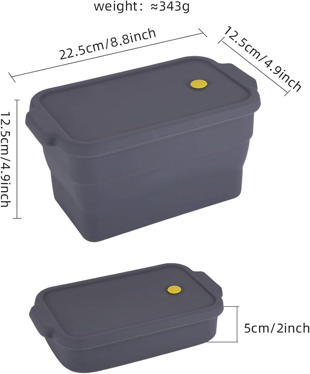 Silicone Bread Pan with Lid, Nonstick & Heat Resistant Foldable Bread Pan, Bread Mold for Baking, Bread Baking Pan, Bread Pans for Homemade Bread, Pullman Loaf Pan for Baking Bread