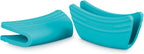 Le Creuset Silicone Set of 2 Handle Grips, 5" x 2 1/2" each, Caribbean