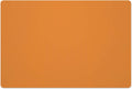 Silicone Placemats, Food-Grade Non-Slip Waterproof, Dining, Stain Resistant, Countertop Protector, Kitchen Counter Mat, Heat Resistant, Baking mat Dishwasher Safe (23.6"×15.7"-1pack, Orange)