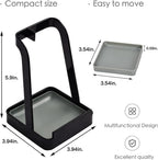Spoon Rest and Lid Holder for Stove Top – Heat-Resistant Steel Organizer for Utensils, Lids, and Tongs – Drip Tray for Kitchen Counter
