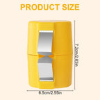 3Pcs Egg Shell Opener, 2025 New Egg Cracker Tool for Raw Eggs, Hard Boiled Egg Peeler Egg Cube Egg Separator Handheld, Stainless Steel Eggshell Breaker Egg Shell Cutter Kitchen Gadgets