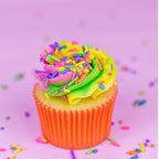 Neon Sprinkles for Baking Cupcakes - Neon Confetti Sprinkles for Cake, Cookie, Cupcake Decorating, and Toppings - Neon Cake Decorations in Pink, Yellow, Purple, Blue Jimmies and Confetti Sprinkles