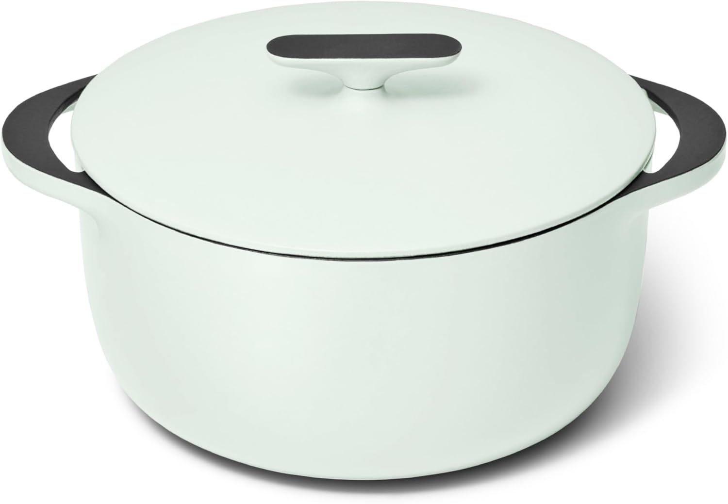 Caraway Enameled Dutch Oven - 6.5 qt Cast Iron Dutch Oven With Lid - 3 Layer Enamel Coating - No Seasoning Required - Compatible With All Stovetops - Oven Safe - No Forever Chemicals - Light Mist