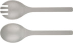 Bamboo Fiber Salad Bowl with Servers Set Large 9.8inches Nature Bamboo Mixing Bowl with Servers with Lid Spoon and Fork for Fruits,Salads and Vegetables