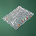 iMailer - 200 Pcs - 2" x 10" Incense Bags-Resealable Zip Bags for Snack, Necklaces, Jewelry, Packaging & Shipping
