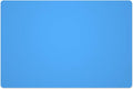 Silicone Placemats, Food-Grade Non-Slip Waterproof, Dining, Stain Resistant, Countertop Protector, Kitchen Counter Mat, Heat Resistant, Baking mat Dishwasher Safe (23.6"×15.7"-1pack, Blue)
