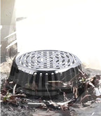 SUS304 Stainless Steel Roof Dome Drain Cover Strainer Anti-Clogging Atrium Grate 2pcs/pk (Φ: 8.5 inch-5PKS)