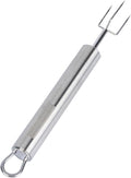 Restaurantware-German Standard 6.1 Inch Granny Forks, 6 Prong Potato Forks - Ergonomic Handle, Dishwashable, Stainless Steel Carving Fork, Heavy-Duty, For Kitchen Roast