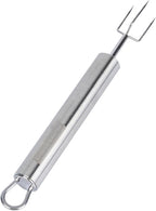 Restaurantware-German Standard 6.1 Inch Granny Forks, 6 Prong Potato Forks - Ergonomic Handle, Dishwashable, Stainless Steel Carving Fork, Heavy-Duty, For Kitchen Roast
