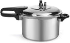 Barton 6Qt Pressure Canner With Release Valve Aluminum Canning Cooker Pot Stove Top Instant Fast Cooking Stewing Locking Lid, 6 Quart