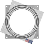 Lazy Susan Hardware, 6 inch, 500 lbs. Load Capacity, Pack of 10 Steel Lazy Susan Turntable Ball Bearing, by Woodpeckers