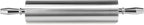New Star Foodservice 37500 Extra Heavy Duty Restaurant Aluminum Rolling Pin, 13", Silver