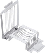 VOSAREA Stainless Steel Egg Slicer Kitchen Slicer Tool for Slicing Eggs and Cheese 5.7X3.54 Inches