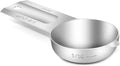 1PCS 1/8Cup (30ml, 1oz) Single Measuring Cup, Stainless Steel Measure Scoop, Metric and US Measurement, Dishwasher Safe