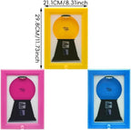 Candy Dispenser Picture Frame, Handy Candy Frame Dispenser,Hanging Machine Art For Candies, Nuts, Dog & Cat Treats, Suitable for Holiday Gifts (Yellow)