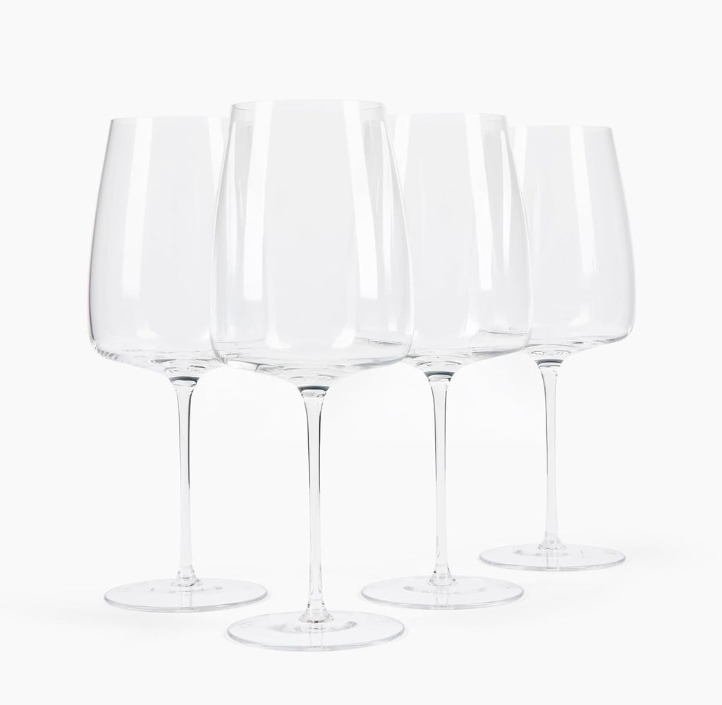 Tall Pour Wine Glasses (4-Piece Set)