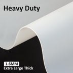 Extra Large Silicone Mat,Silicone Mats for Kitchen Counter Island Dinner Table Countertop Protector Heat Resistant Mat (120” x 48”, Translucent)