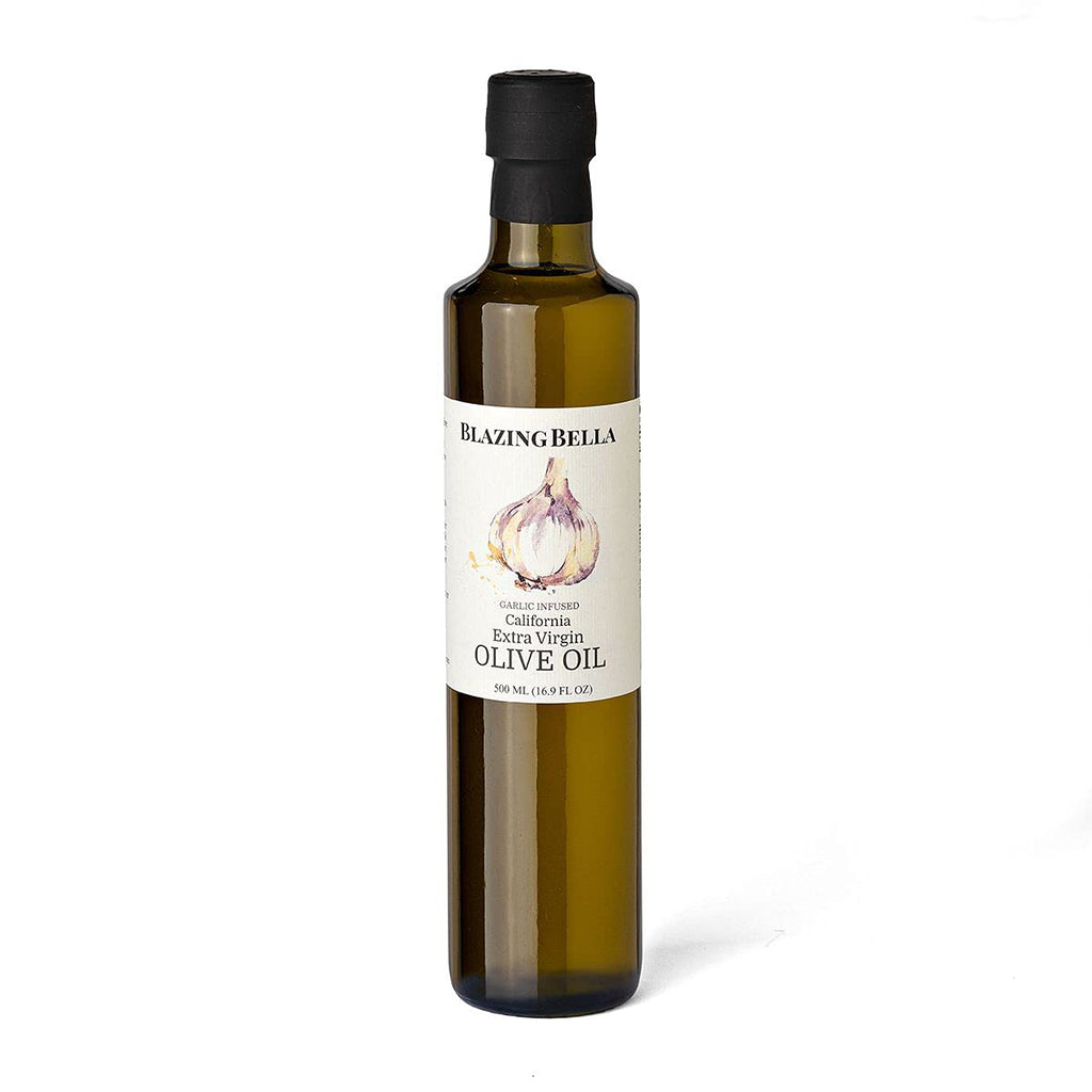 Blazing Bella Garlic Infused Extra Virgin Olive Oil - 16.9 Fl Oz (Pack of 1)