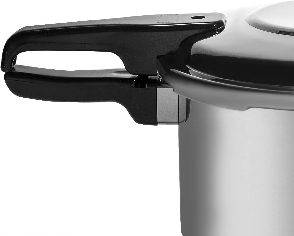 Barton 6Qt Pressure Canner With Release Valve Aluminum Canning Cooker Pot Stove Top Instant Fast Cooking Stewing Locking Lid, 6 Quart
