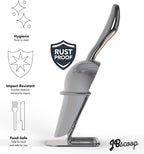 JBscoop Stainless Steel Ice Scoop 8 OZ, Metal Ice Scooper For Ice Maker, Multipurpose For Candy Kitchen Bar Party Wedding Pet Animal Dog Food Scoop Beach Shovel