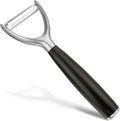 Premium Y Type 304 Stainless Steel Multifunctional Kitchen Peeler Real Wood Handle Ultra Sharp Blade Vegetable Potato Apple（Agarwood）