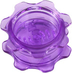 2025 New Garlic Twister,Garlic Press,Garlic Peeler,Ginger Grater,Mini Garlic Mincer (Purple)