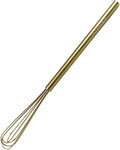 FLYINGSEA Whisk,Small Whisk,Mini Whisk,Stainless Steel Whisk,Wisk,Whisks for cooking,Cooking and Kitchen Gadget.(10.5 inches Golden)