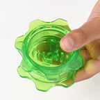 2025 New Garlic Twister,Garlic Press,Garlic Peeler,Ginger Grater,Mini Garlic Mincer (Green)