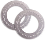 Mrs. Anderson's Baking Individual Pie Crust Protector Shields, For Mini Pies and Pot Pies, 1 Set of 2 Pie Shields