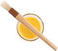 Restaurantware-Pastry Tek 1 Boar Bristles Pastry Brush, 11.8 Inches Buttering Tool â€“ Hardwood Handle, Built-In Hanging Hole, Wood Basting Applicator, Sturdy Ferrule, For Glazing And Basting