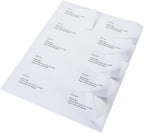 9527 Product 10 UP Sticker Labels,2x4 inches FBA Shipping Address Labels for Laser/Ink Jet Printer,Total 1000 Labels