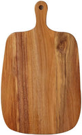 Acacia Wood Cutting Board, Paddle Charcuterie Boards for Cheese, Meat, Pizza, Bread & Fruits