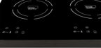 TI-2B 23 inch Built-In Dual Burner Induction Glass-Ceramic Cooktop, 1750W, UL858 Certified