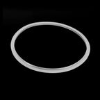 TOPINCN Silicone Sealing for Pot, Replacement Clear Silicone Gasket Sealing for Home Pressure Cooker Kitchen Tool(Diameter 24CM)