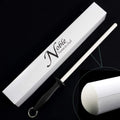Professional 11.5 Inch Ceramic Honing Rod Has 2 Grit Options, a Firm-Grip Handle, Hanging Ring, and Japanese Ceramic. Noble Home & Chef Sharpening Rods are Perfect for Chefs! (White, 1000/2000 Grit)