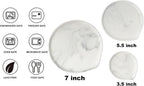Spoon Rest,Ceramic Spoon Rest for Kitchen Counter Dishwasher Safe Marble Decor Spoon Holder for Kitchen,3.5 Inches