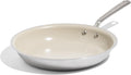 Made In Cookware - 12" Ceramic Non Stick Frying Pan (Stainless Handle) - 5-Ply Stainless Clad with Stay-Cool Handle - Professional Cookware