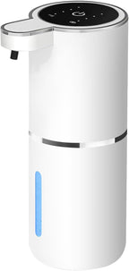 Automatic Liquid Soap Dispenser Bathroom Kitchen Dish Liquid Body Shampoo Shower Gel Hand Free Liquid, USB Rechargeable Dispenser Touchless Soap Dispenser 380ml Auto Liquid Dispenser Sylfu