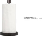 Ivilon Countertop Paper Towel Holder - Modern End Cap Minimalist Design - Color Oil Rubbed Bronze
