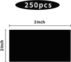 STARLIBOO Colored Labels Stickers 3 x 2 Inch, Rectangle Moving Labels, 250Pcs Removable Square Label Inventory Stickers, Garage Sale Price Stickers, Adhesive Moving Labels for Boxes