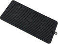 Dish Drying Mat, Silicone Drying Mat Good Large Drying Mats for Kitchen, Heat Resistant Mat Solid Rectangular (Black)