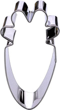 Carrot Cookie Cutter, Premium Food-Grade Stainless Steel, Dishwasher Safe