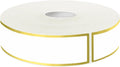 500 Golden Border Removable Freezer Labels Water Oil Resistant with Perforation Line for Food Containers Jars Pantry Organization (Ink Quick-Dry，1” x 3”)