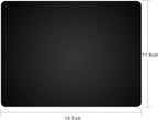 Silicone Placemats, Food-Grade Non-Slip Waterproof, Dining, Stain Resistant, Countertop Protector, Kitchen Counter Mat, Heat Resistant, Baking mat Dishwasher Safe (15.7x11.8Inch-4pack, Black)
