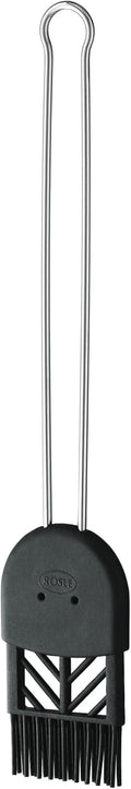 Rösle Stainless Steel & Silicone Pastry Brush, 1.8-inch