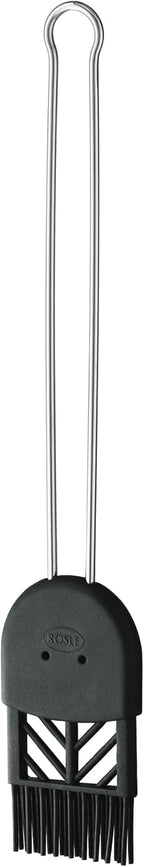 Rösle Stainless Steel & Silicone Pastry Brush, 1.8-inch