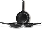 Ceramic Nonstick Frying Pan, Non Toxic Pan for Cooking, 8" 9.5" and 11" Frying Pan Skillet Set PFAS & PTFE & PFOA Free, Dishwasher Safe, Compatible with All Stovetops