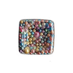 Edible Light Colorful Sugar Pearls Candy Sprinkles 120G/ 4.23Ounce Baking Cake Sprinkles Cupcake and Cake Topper Cookie Decorations Wedding Party Valentines Halloween Christmas Supplies
