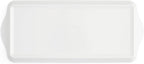 Pimpernel Morris & Co Willow Bough Sandwich Tray - Soft Sage Melamine Serving Tray for Tea Time, Light Snacks, TV Lunches - Easy-Clean Surface & Dishwasher Safe - 15 x 6 Inch, Ideal Housewarming Gift